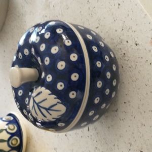 Polish pottery apple